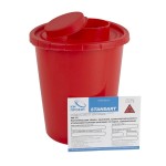 Контейнер-емкость для острых инструментов, 1 л МК-01 класс В красный
