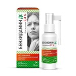 Бензидамин ДС, спрей для местного применения 0.3% 15 мл 1 шт