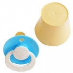 Соска-пустышка латексная, 1 шт солнышко в защитном колпачке