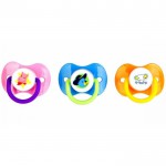 Соска-пустышка силиконовая, Бусинка 1 шт арт. 405 с кольцом 0-6 мес.
