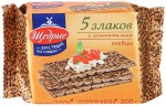 Хлебцы хрустящие, 200 г Щедрые ржано-пшеничные 5 злаков с семенами льна