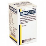 Амфолип, концентрат для приготовления раствора для инфузий 5 мг/мл 2 мл 1 шт