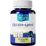 Селен+Цинк максимум, Доктор Море капсулы 400 мг 90 шт