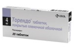 Торендо, таблетки покрытые пленочной оболочкой 4 мг 20 шт