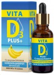 Вита Д3, жидкость 500МЕ/капля 30 мл 1 шт со вкусом банана флакон с пипеткой