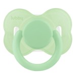Соска-пустышка силиконовая, Lubby (Лабби) 1 шт арт. 15924 Джаст с классическим соском от 6 мес