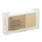 Консилер, The Face Shop (Фейсшоп) 3 г Двойное покрытие V201 Абрикосово-бежевый