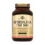 Спирулина, Solgar (Солгар) капсулы 750 мг 80 шт