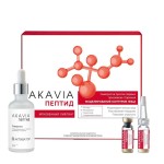 Сыворотка для лица, Akavia (Акавия) Пептид против первых признаков старения моделирование контуров лица 12 шт концентрат ампулы + активатор 50 мл