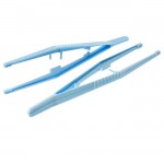 Пинцет одноразовый стерильный, КПИ р. 150 мм 1 шт полимерный