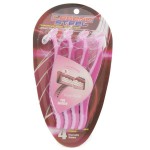 Станок для бритья для женщин, Legend Steel (Легенд Стилл) 4 шт одноразовый тройное лезвие блистер