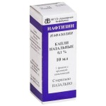 Нафтизин, капли назальные 0.1% 10 мл 1 шт флакон