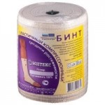 Бинт эластичный компрессионный, Интекс р. 4.5мх12см средней растяжимости с застежкой