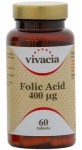 Фолиевая кислота Vivacia, Vivacia (Вивация) таблетки 400 мкг 60 шт folic acid