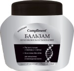 Бальзам для волос, Compliment (Комплимент) 500 мл Кератиновое восстановление для окрашенных и поврежденных волос