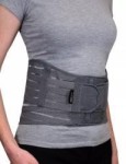 Корсет ортопедический, Orto.nik (Орто.ник) р. M арт. ПР-312 ус противорадикулитный усиленный полужесткий 6 ребер жесткости ширина 22 см серый