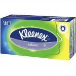 Платки носовые, Kleenex (Клинекс) 20х8 шт с бальзамом