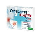 Септолете тотал, таблетки для рассасывания 3 мг+1 мг 16 шт эвкалипт