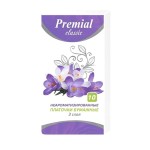 Платочки бумажные, Premial (Премиал) 10 шт классик
