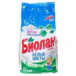 Порошок стиральный, Биолан 6 кг Белые цветы автомат мягк. упак.