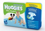 Подгузники для мальчиков, Huggies (Хаггис) 8-14 кг р. 4 66 шт ультра комфорт макси мега