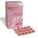 Индинол, Алцея капсулы 325 мг 120 шт