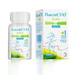 Лактистат бэби пробиотик+пребиотик+фенхель, капсулы 600 мг 60 шт