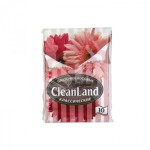 Платочки бумажные, CleanLand (Клин Лэнд) 10 шт неароматизированные