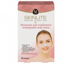 Полоски , Skinlite (Скинлайт) 6 шт арт. SL 101 для глубокого очищения пор носа