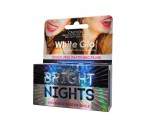 Полоски отбеливающие для зубов, White Glo (Вайт Гло) 6 шт Брайт Найтс растворяющиеся для быстрого отбеливания саше