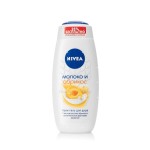 Крем-гель для душа, Nivea (Нивея) 400 мл молоко и абрикос +Бонус 25% бесплатно