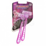 Станок для бритья для женщин, Legend Steel (Легенд Стилл) 2 шт одноразовый тройное лезвие блистер