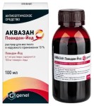 Аквазан Повидон-Йод, раствор для местного и наружного применения 10% 100 мл 1 шт флаконы