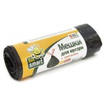 Мешки для мусора, Beesmart (Бисмарт) 60 л 15 шт с завязками