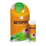 Веторон с  эхинацеей и цинком, таблетки шипучие 3,8 г 10 шт