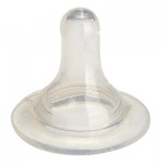 Соска латексная, Мир детства 1 шт арт. 12052 классическая медленный поток с рождения