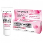 Крем-комфорт вокруг глаз, Compliment (Комплимент) 25 мл Защита чувствительной кожи успокаивающий пребиотики и керамиды