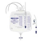 Мочеприемник прикроватный, Apexmed (Апексмед) 2000 мл арт. 0304-06-04 с измерительной камерой 400 мл однокамерный